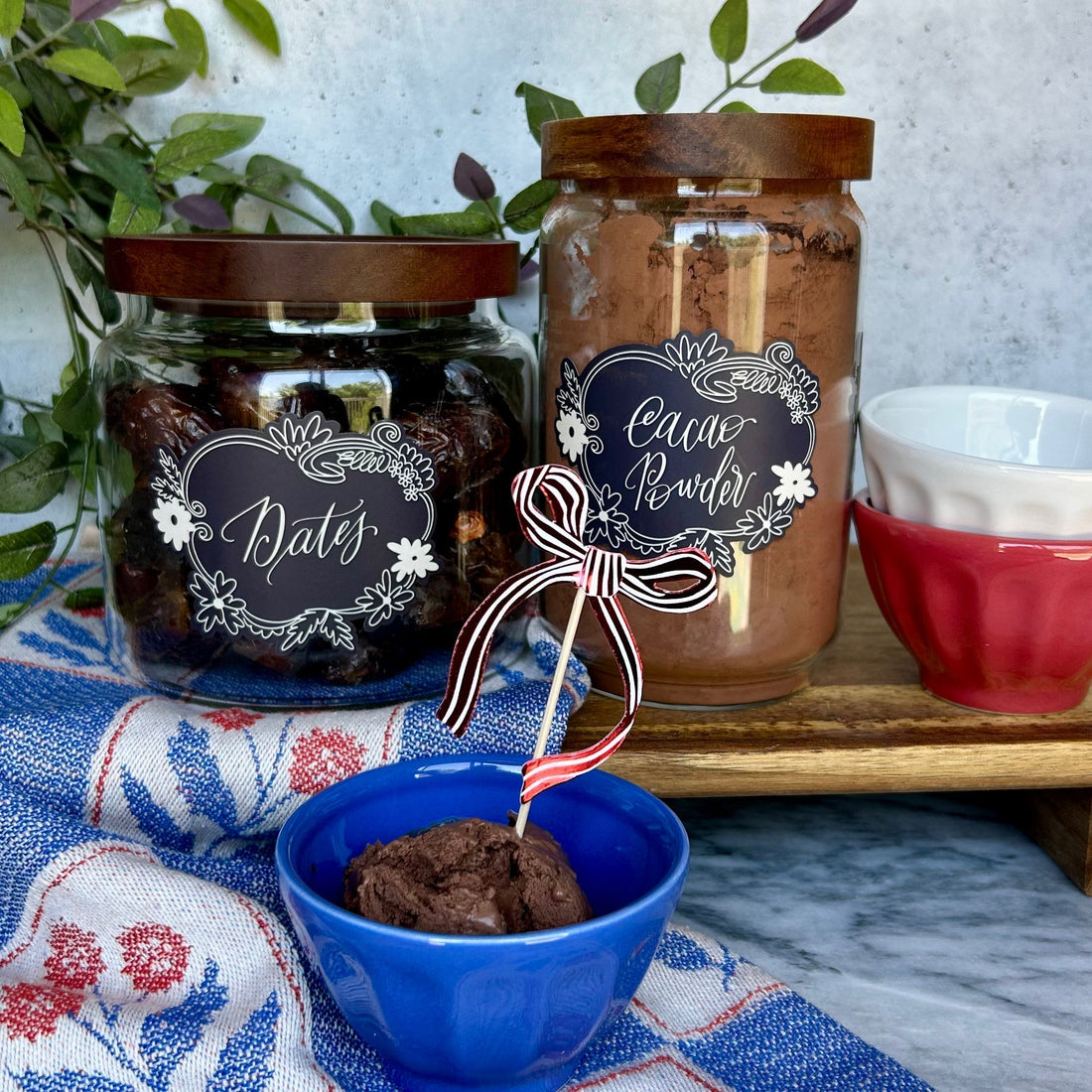 Healthy Vegan Peanut Butter & Chocolate Ice Cream