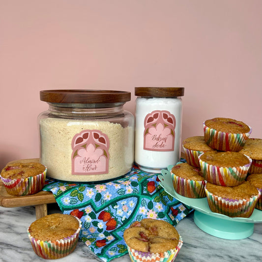 Grain-Free Strawberry Muffins